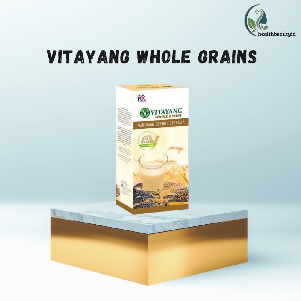 

Vitayang Whole Grains Minuman Serbuk Sereal Sehat Kaya Serat & Nutrisi