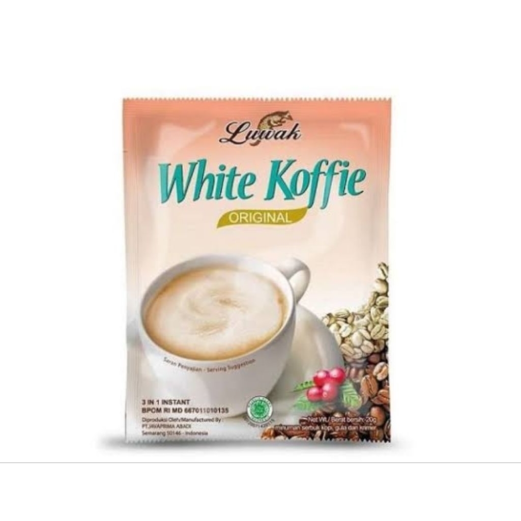 

Luwak White Koffie Original 20gr