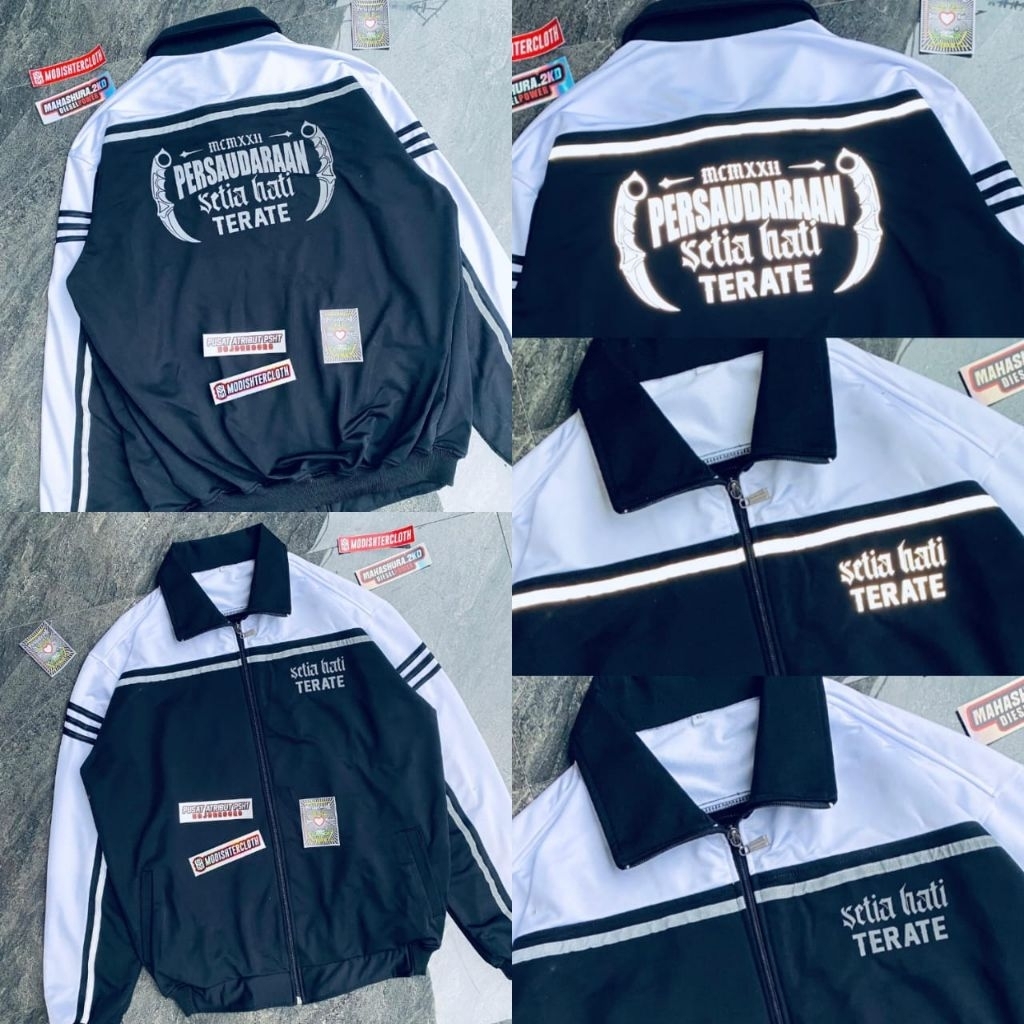 (Kode-04) Jaket Tracktop Reflektif Persaudaraan Setia Hati Terate MCM XXII