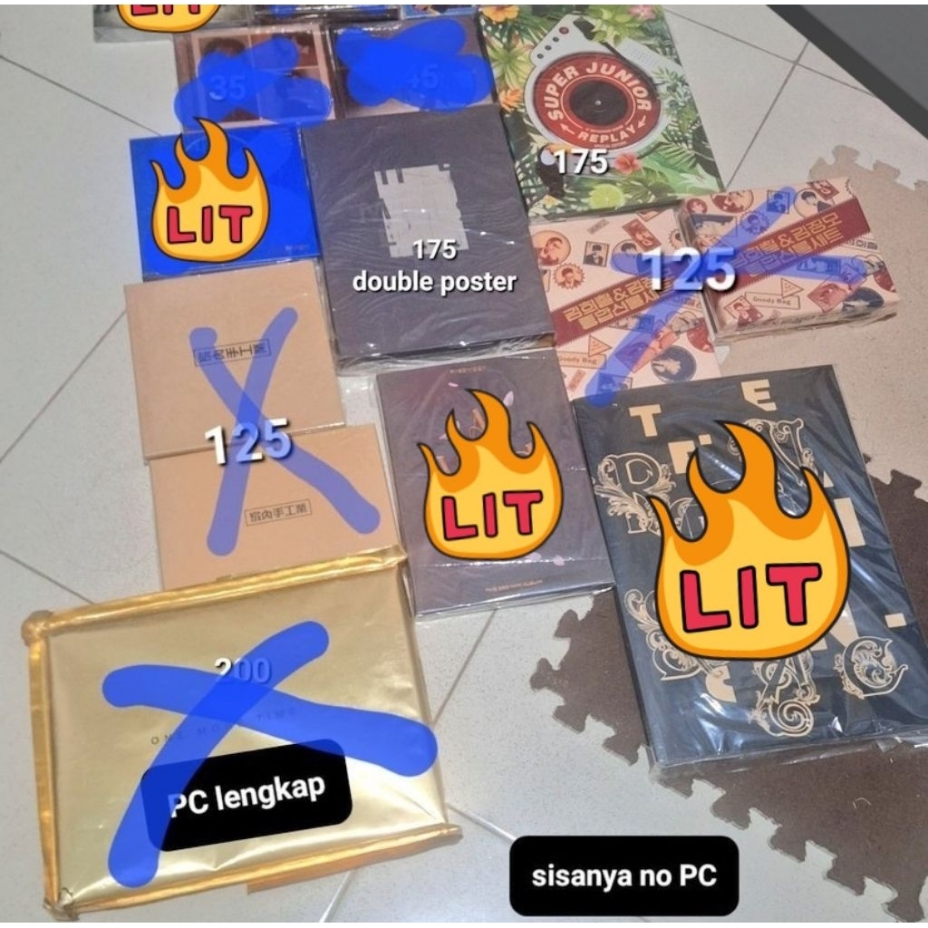 

album super junior preloved good condi