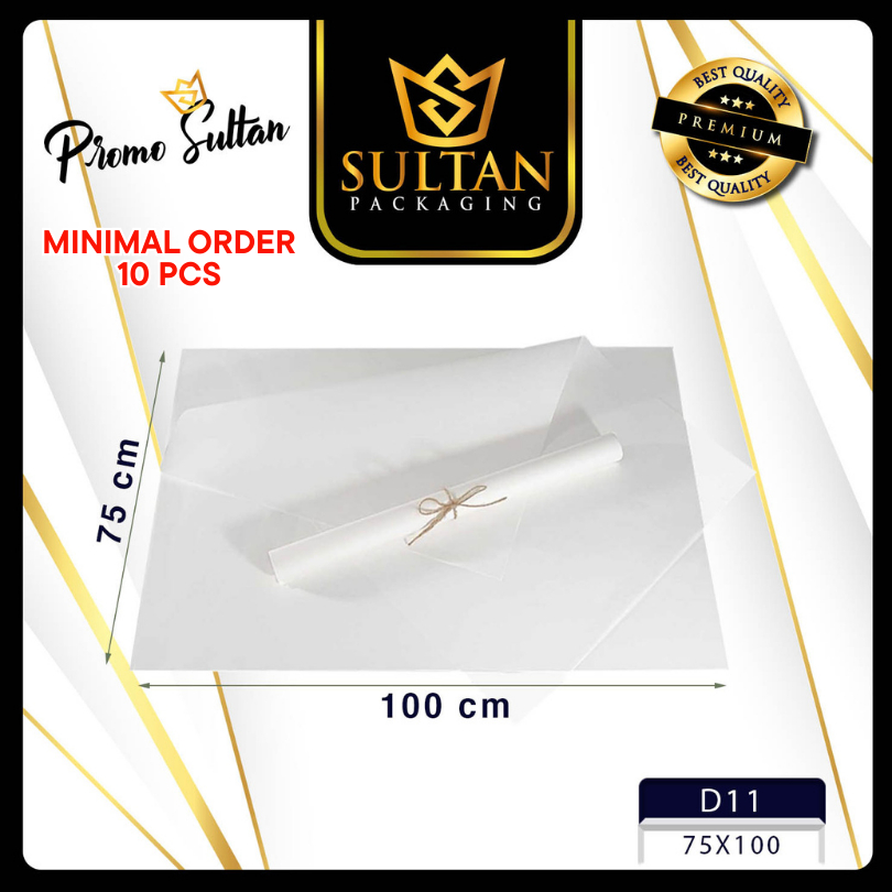 

Kertas Roti - Grease Proof - Kertas Pembungkus Roti 40 Gsm - D11-01