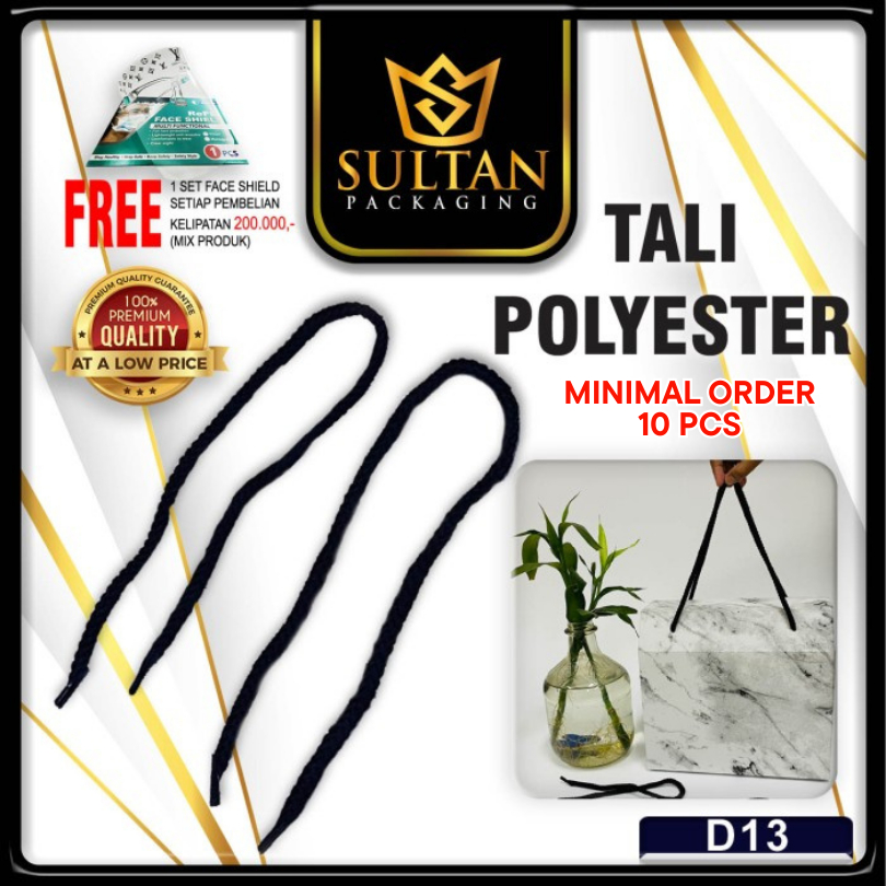 SULTAN - Tali Kepang -Tali Kepang Hitam 5mm Termurah -  D13