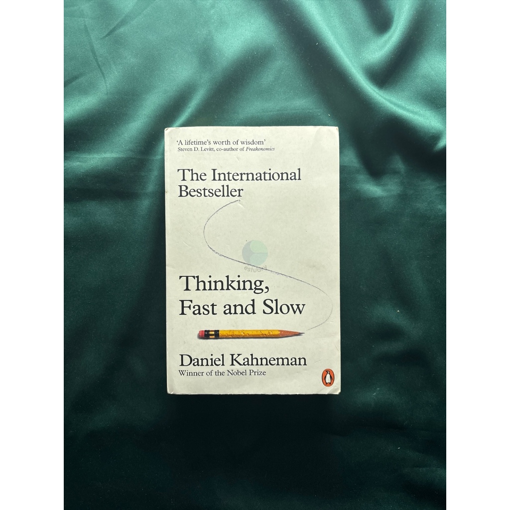 PRELOVED - Novel/Buku Thinking Fast and Slow - Daniel Kahneman