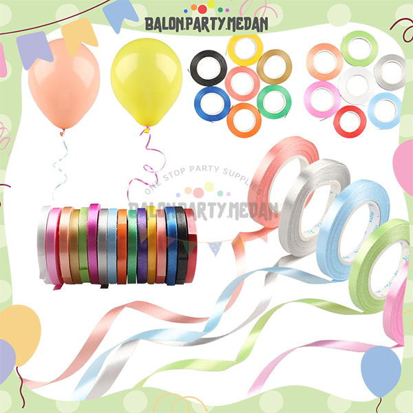 

Pita Balon Tali Balon Balloon Curling Ribbon String 5m 5 meter