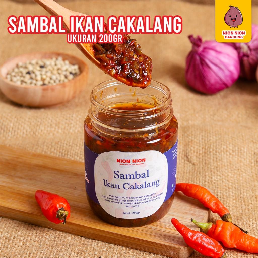 

Sambal Chilli Sauce Sambel Bawang Bajak Cumi Cakalang Teri Udang Rebon Pedas Gurih 200gr Siap Makan