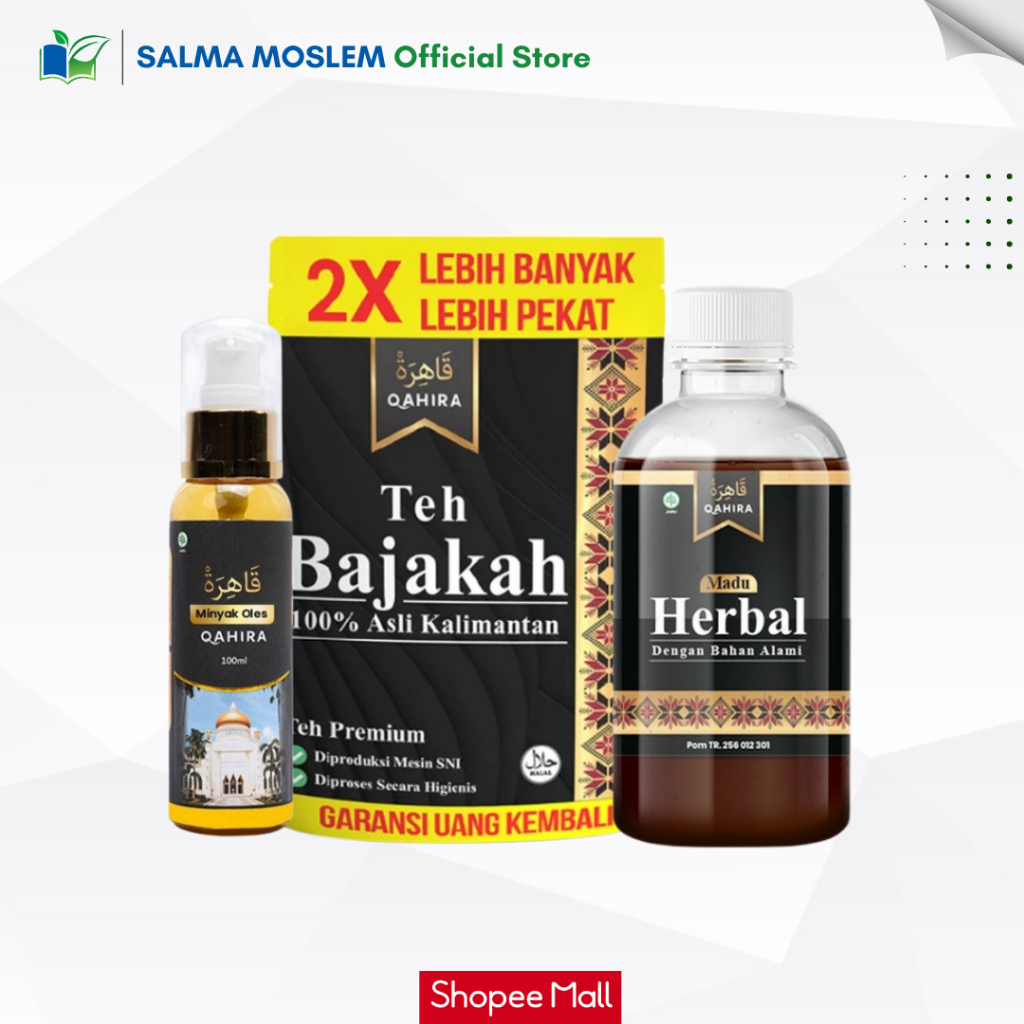 Qahira Obat Herbal Original Bantu Atasi Benjolan Kempeskan Benjolan Halal BPOM