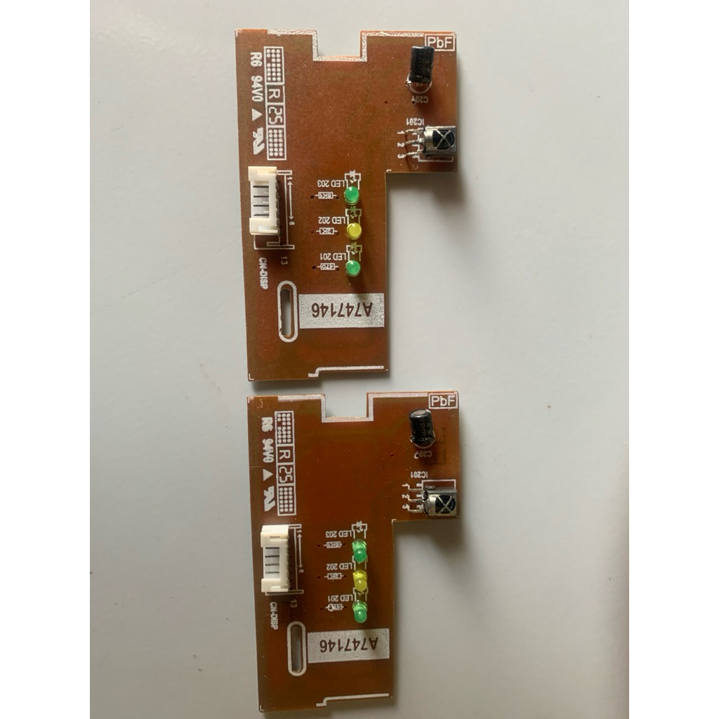 PCB Receiver / Display Board AC Panasonic 6Soket A747146