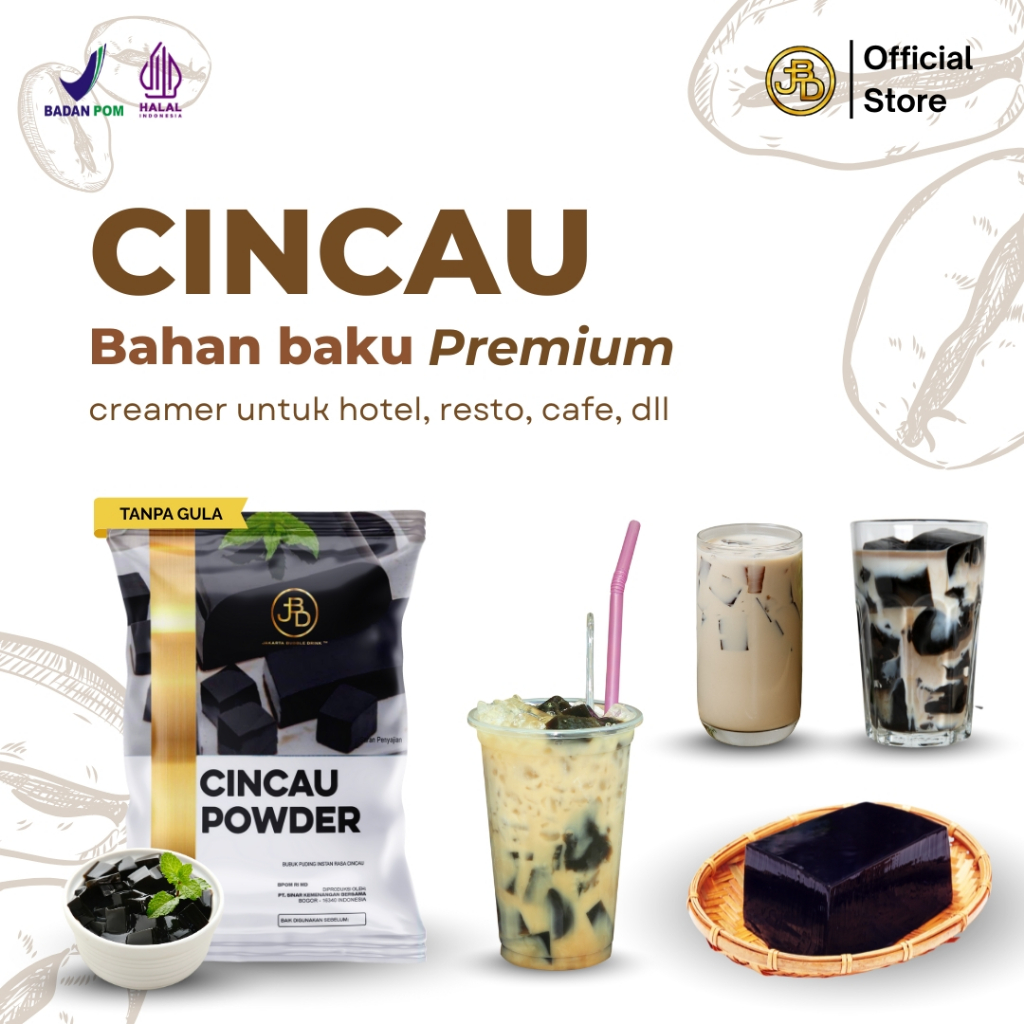 

Bubuk CINCAU Hitam Powder HOREKA 1kg USAHA minuman PREMIUM | JBD | HALAL