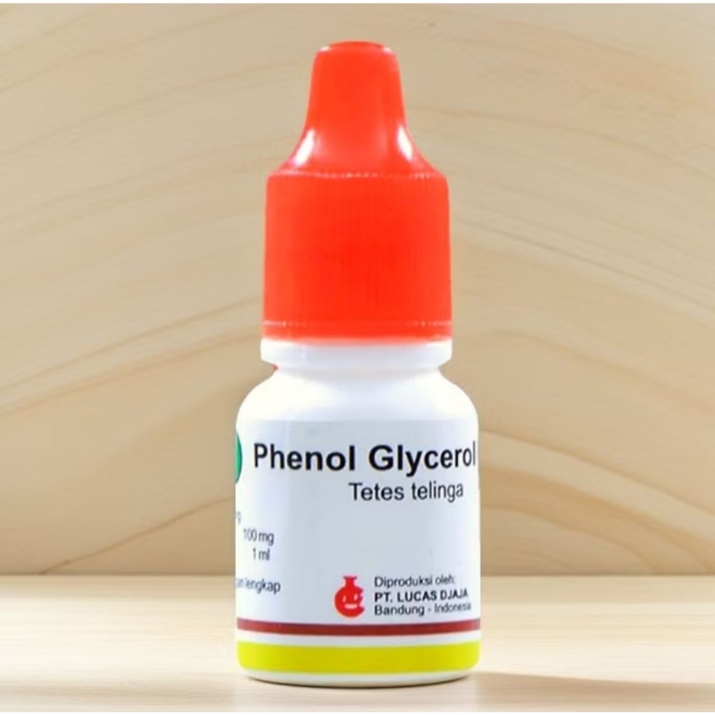 Phenol Glycerol Glyserol 10% Obat Tetes Telinga