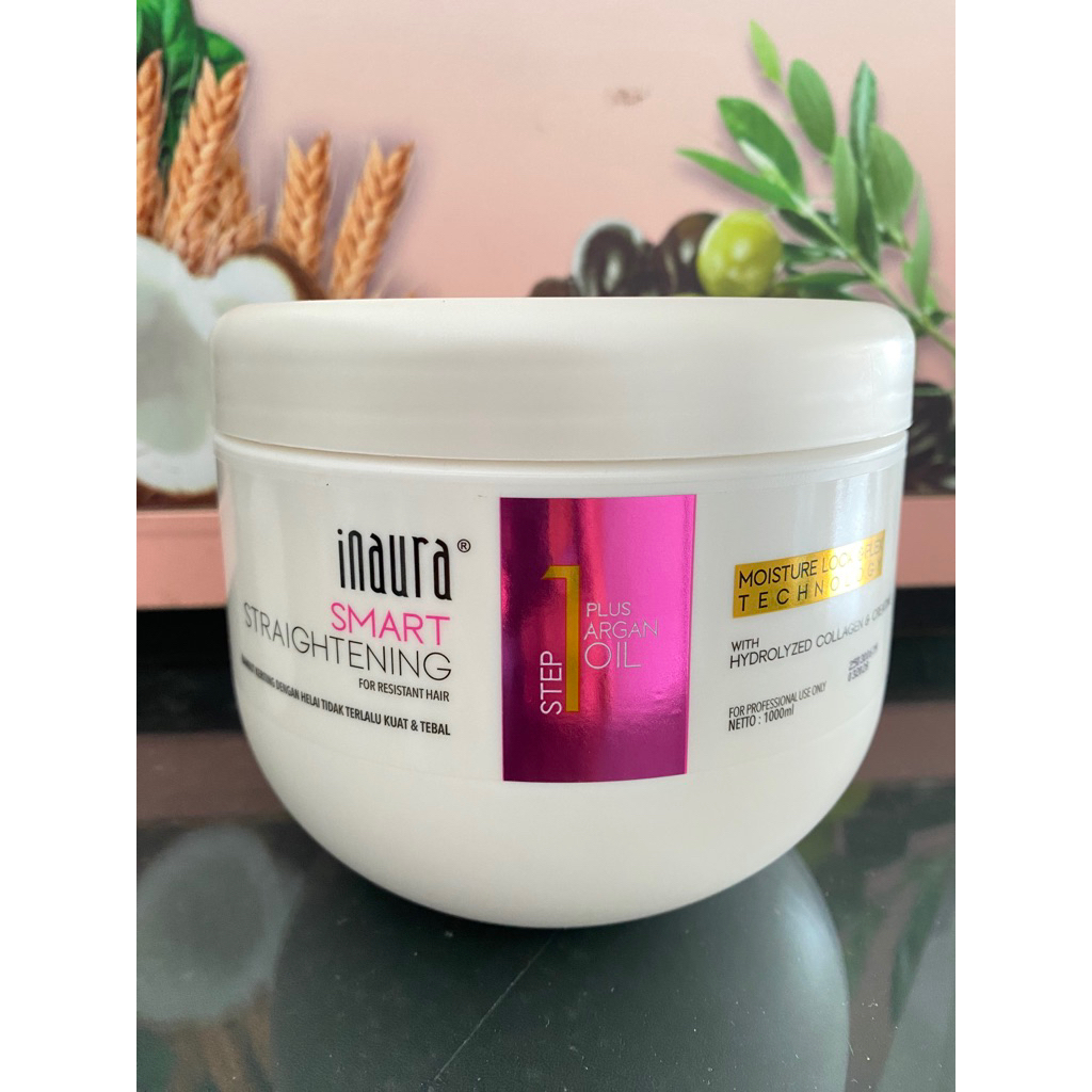 inaura smoothing/inaura rebonding/inaura smart straightening 1000ml/inaura smart 1 kg