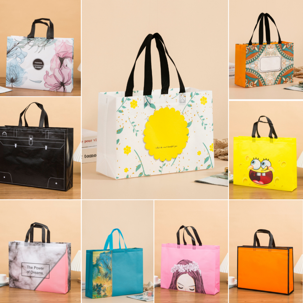 

Tas Jinjing / Tas Belanja / Tas Spunbond / Tas Souvenir / Tas Jinjing Wanita / Tas Lipat / Tas Kado / Kantong Belanja 1