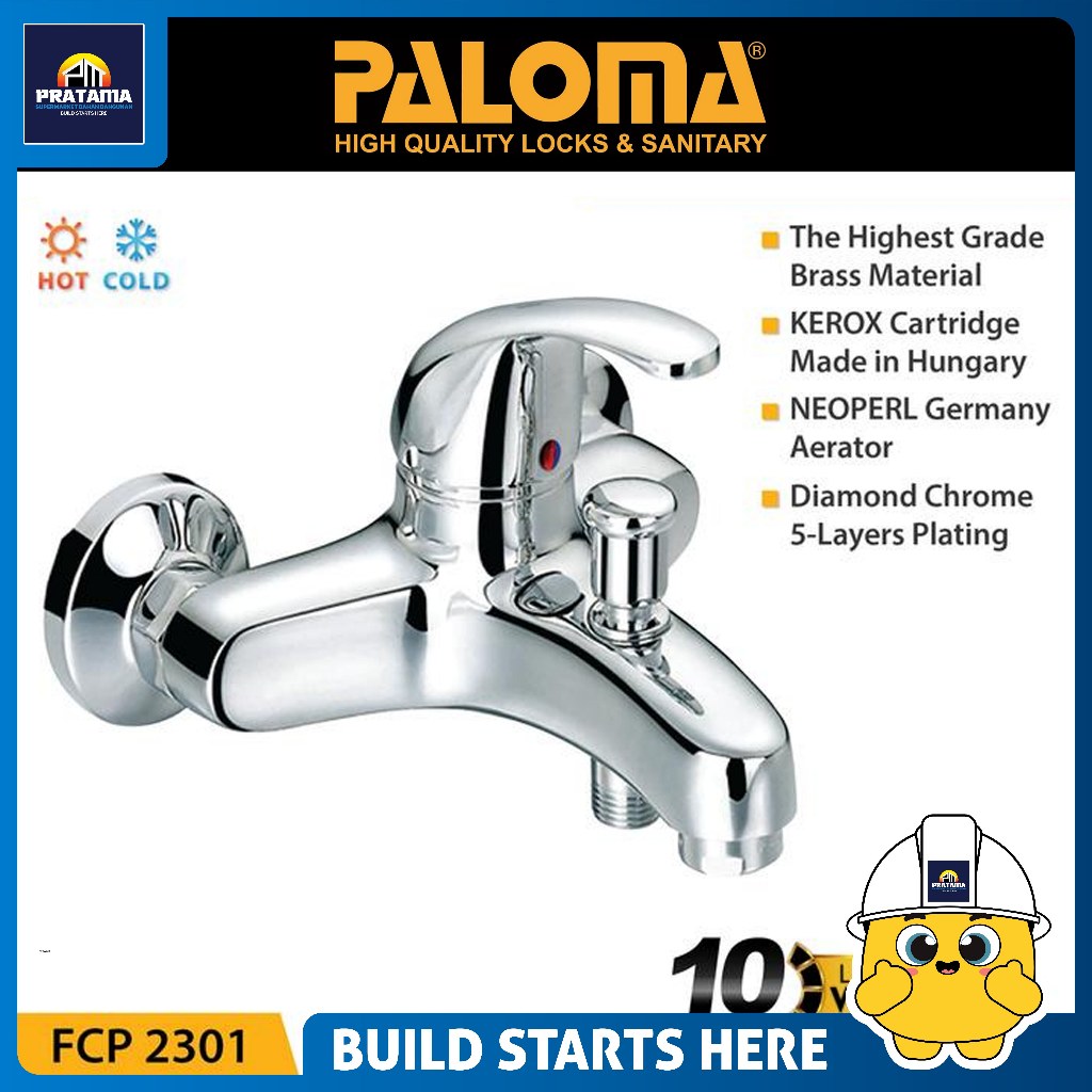 PALOMA - FCP 2301 KRAN MIXER SHOWER PANAS DINGIN