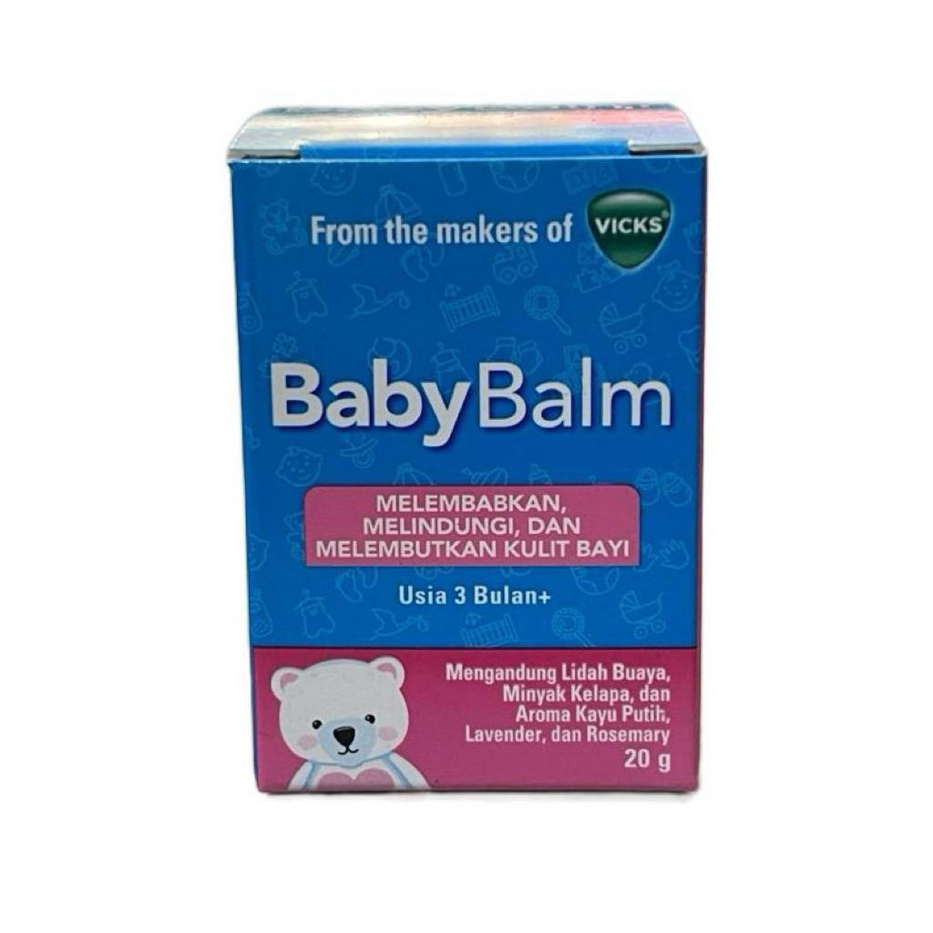 [KHUSUS BATAM] VICKS BABY BALM 20 GRAM BALSEM BAYI VICKS