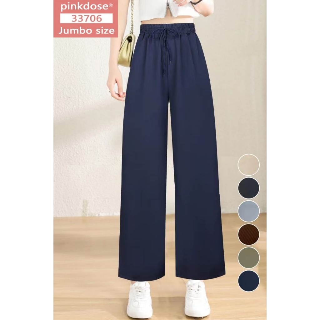 PINKDOSE# CELANA KULOT PINKDOSE BAHAN CATTON PIKOK