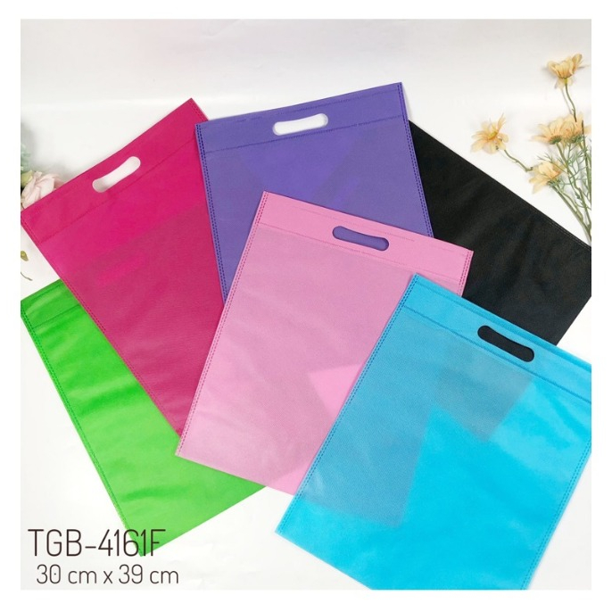 

TAS SPUNBOND OVAL GOODIE BAG MIX WARNA TAS HADIAH TAS KADO 30CMX39CM