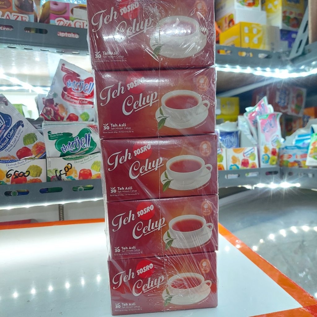 

Teh celup sosro/teh celup premium/teh sosro 1 box/Cod