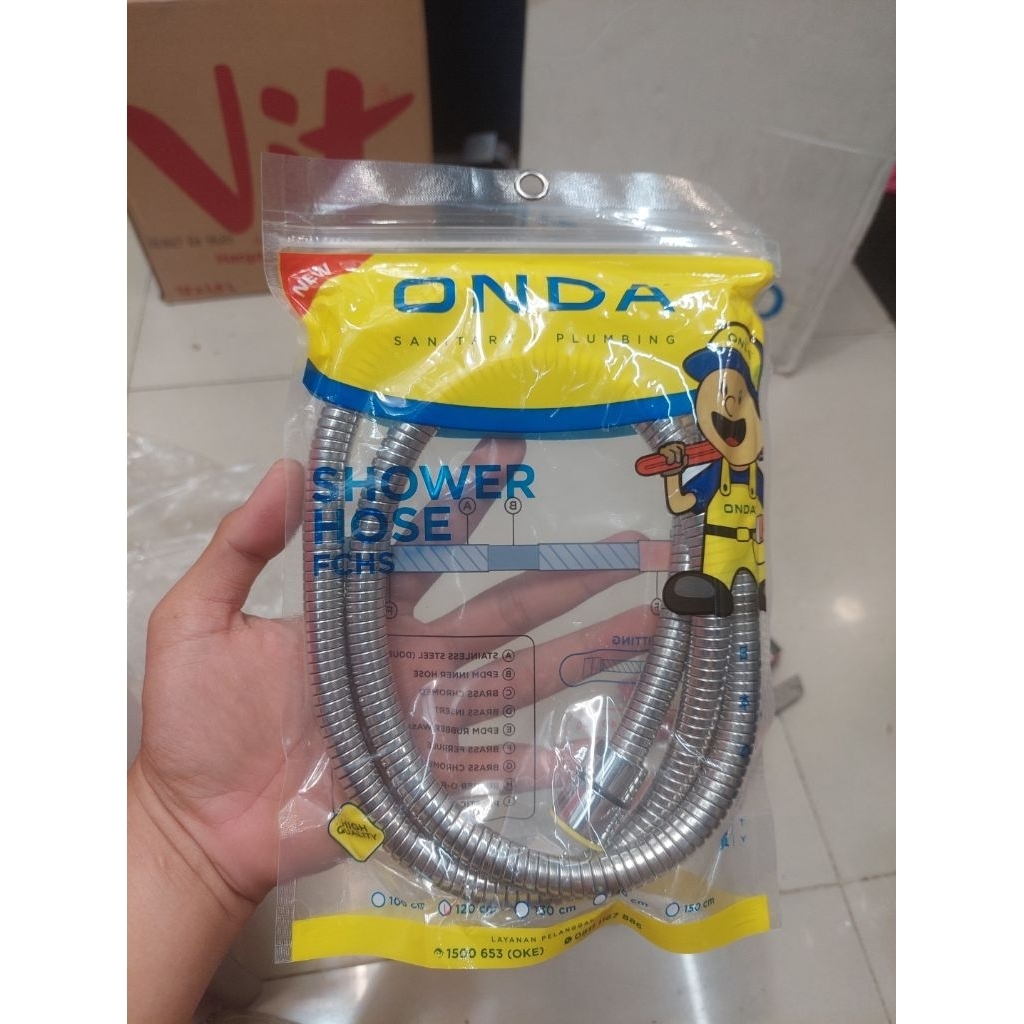 Selang Shower Onda FCHS / Selang Flexibel Shower / Selang Jet Shower Onda / Selang Shower Onda