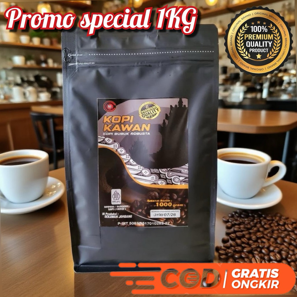

KOPI BUBUK 1 KG SPECIAL - TERMURAH KUALITAS PREMIUM