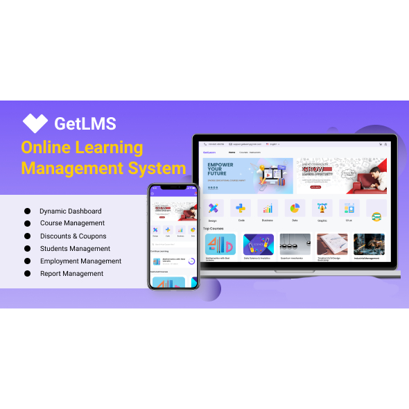 Source Code GetLMS Multi Instructor v1.0.2 - Sistem LMS Multi Pengajar Laravel