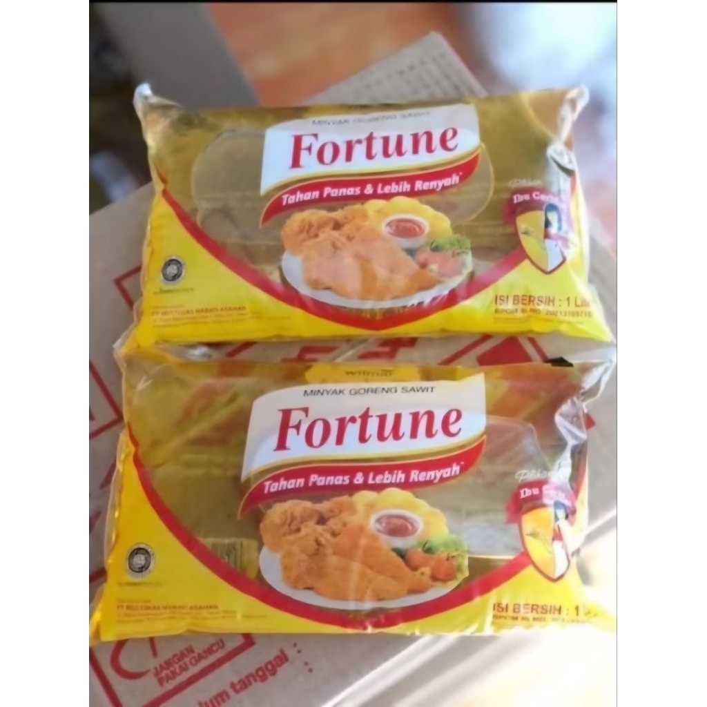 

●PDS● Minyak Goreng Fortune bantal 1liter Minyak murah