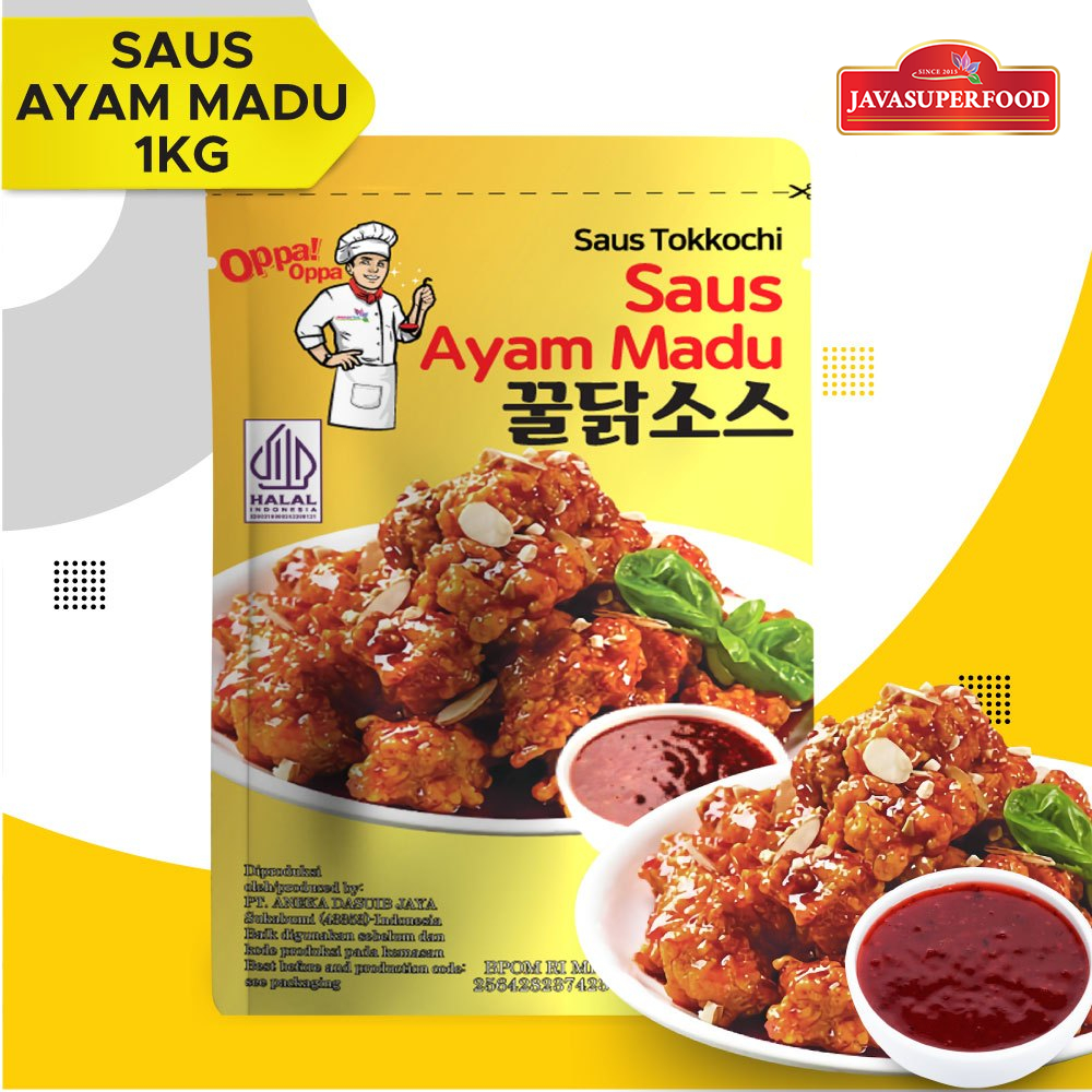 

(HALAL) Saus Instan Saus Ayam Madu 1KgHONEY CHICKEN SAUCE 1Kg