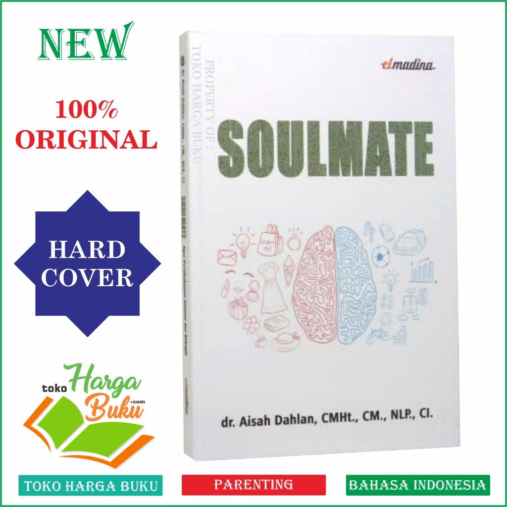 Foto SOULMATE Agar Pernikahanmu Selamat dan bahagia ORIGINAL Buku Soulmate Karya Dr Aisah Dahlan Elmadina
