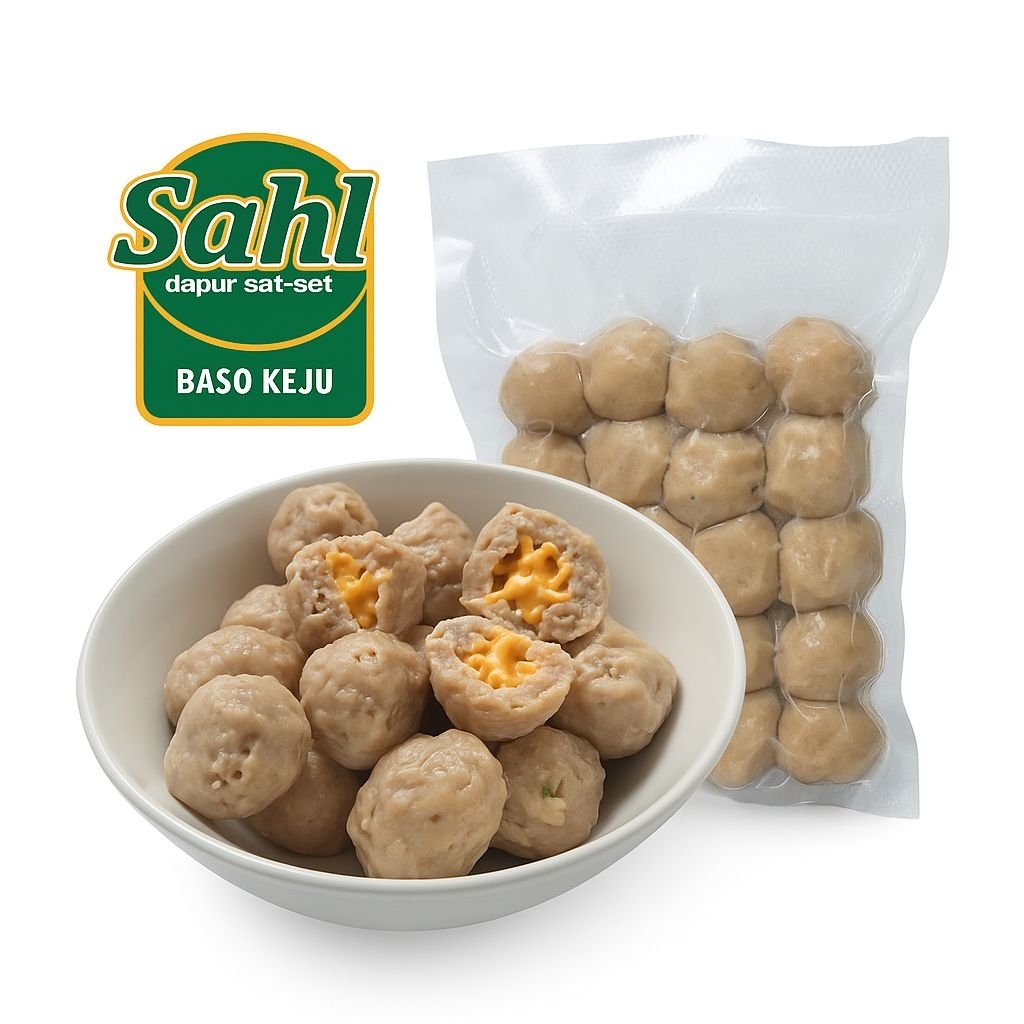 

Bakso Keju isi 20 / Bakso Original isi 30 / FROZEN / By Sahl Dapur Sat-Set (Pizza Gaza)