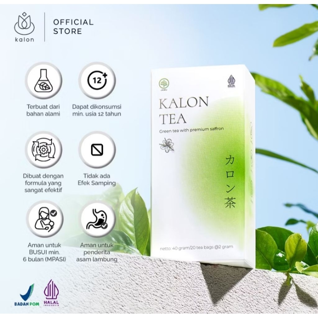 

Kulon Teh Hijau Premium Saffron | Teh Pelangsing Herbal | Teh Hijau | Pelangsing BPOM