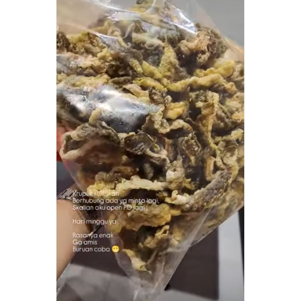

krupuk kulit ikan patin 500gram