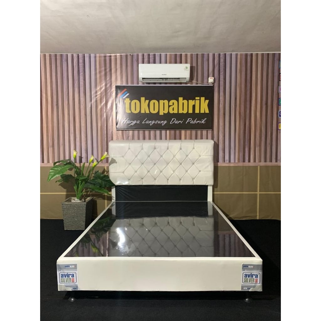 Divan Laci Minimalis / Dipan Slorok Laci Samping Depan / Dipan Bisa Request Warna Modern Minimalis M
