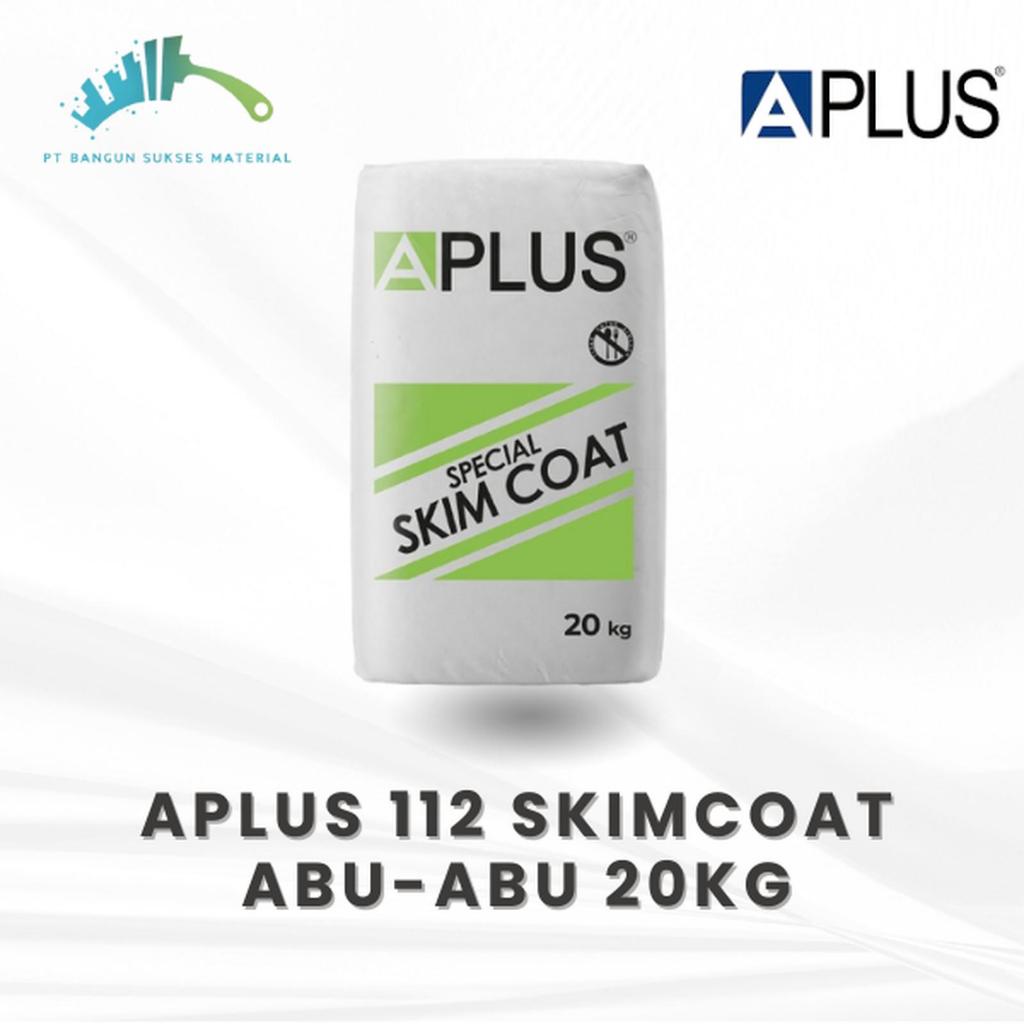 Aplus 112 Skimcoat Abu-Abu 20kg