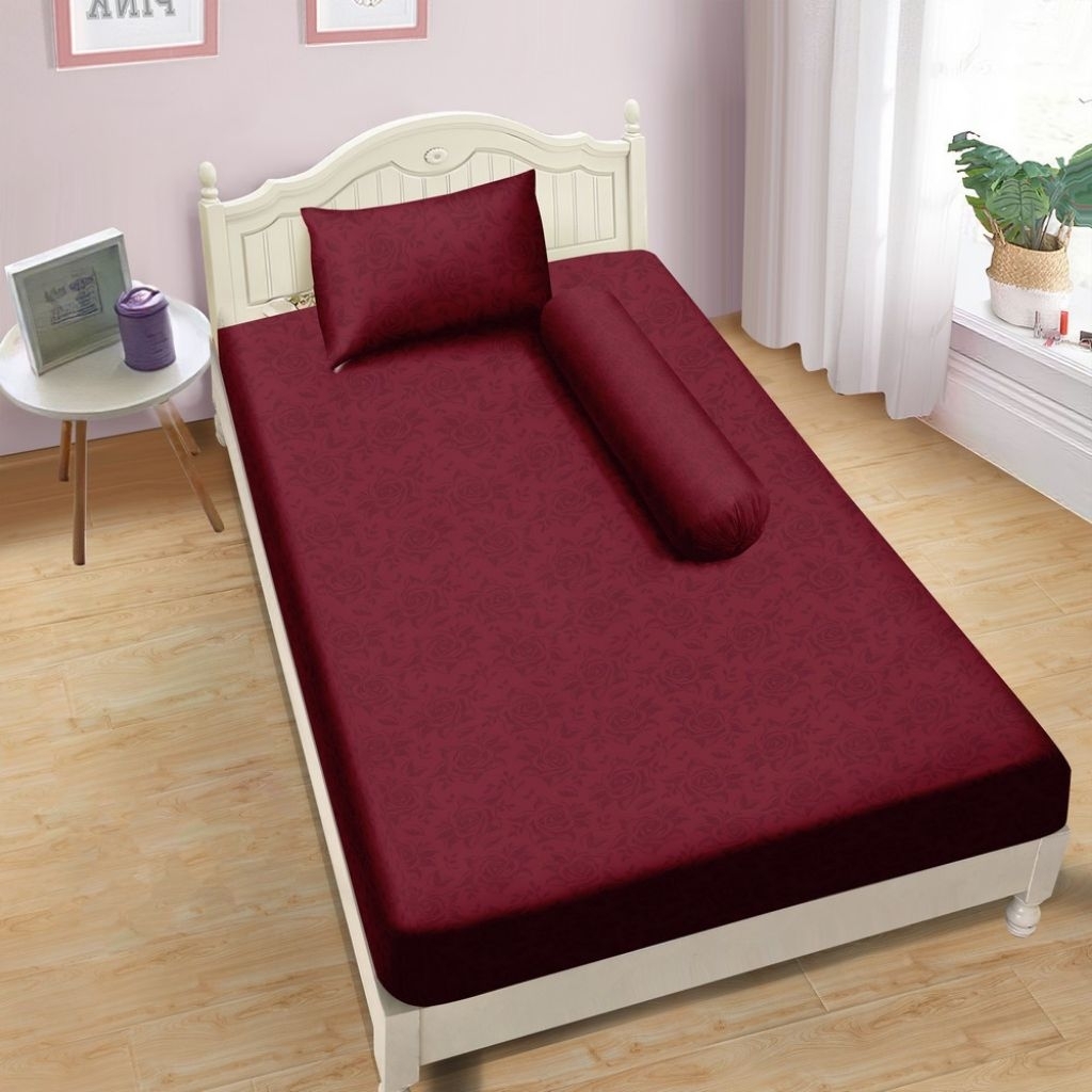 SPREI ALOHA (INTERNAL GROUP) POLOS EMBOSS SINGLE 100X200 T20 - MAROON