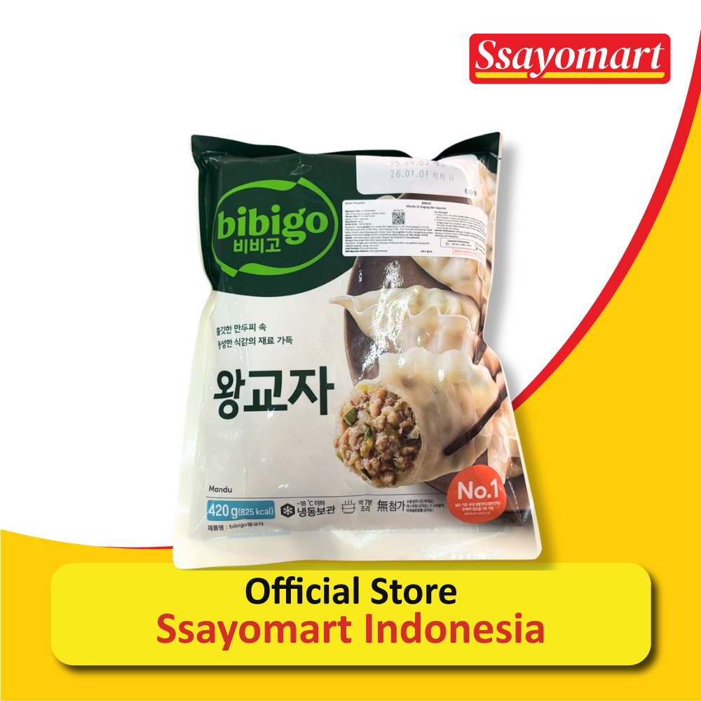 

BIBIGO - MANDU ISI DAGING DAN SAYUR 420g