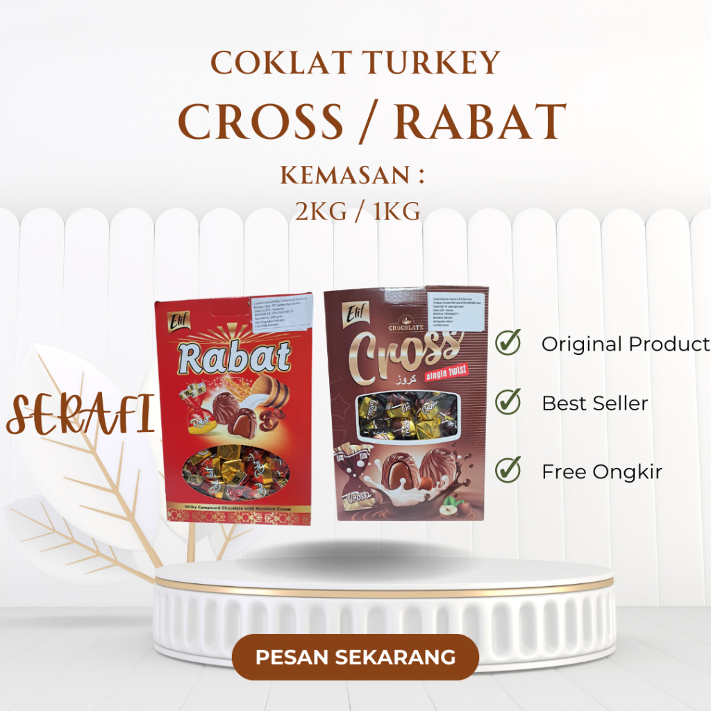 

COKLAT CROOS RABAT ORIGINAL TUKEY/COKLAT TRUFFLE