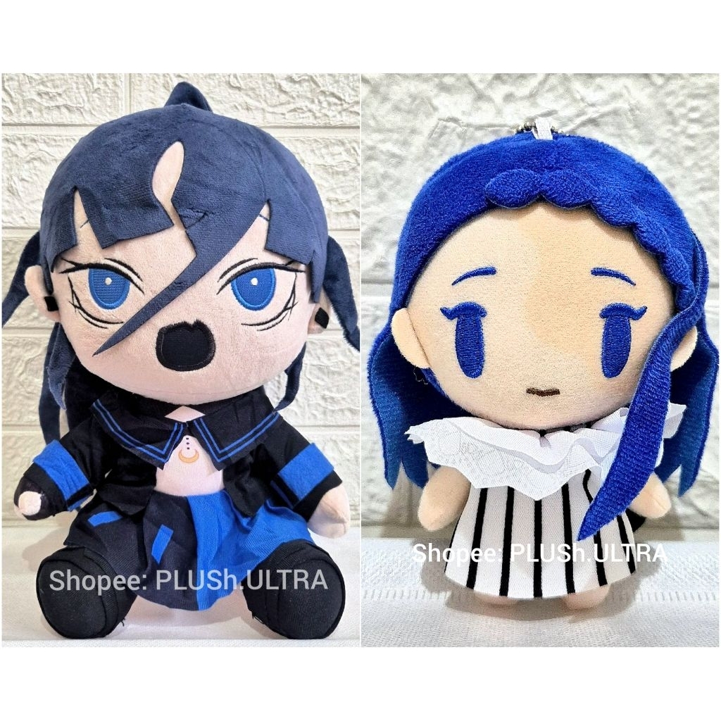 Ado Singer Mascot Utaite Anime Plush Doll Keychain Gantungan Kunci Ganci Boneka