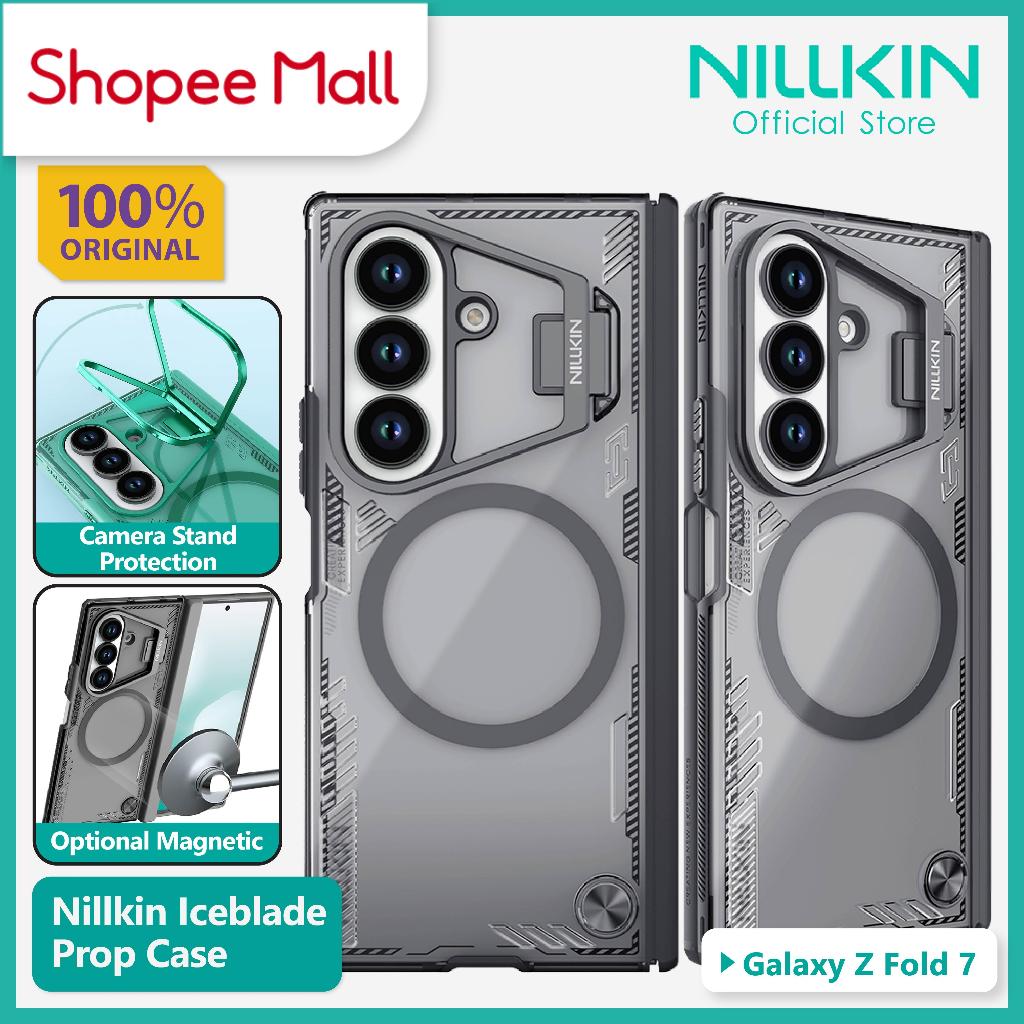 Case Samsung Galaxy Z Fold7 / Z Fold 7 Nillkin Iceblade Prop Camera Cover Stand Casing