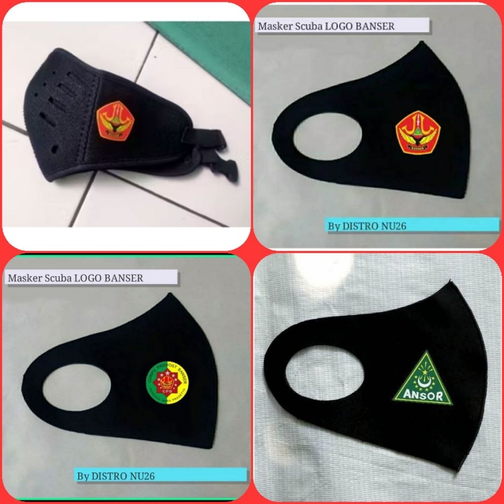 MASKER BANSER |ANSOR|NU SCUBA MURAH