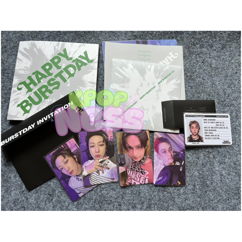 

[READY] SEVENTEEN (세븐틴) 5th Album ‘ ’ UNSEALED