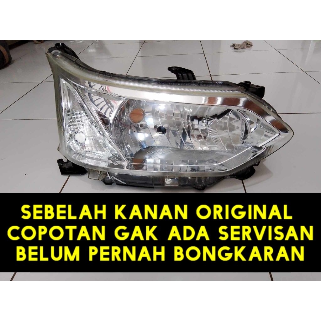 headlamp lampu depan Avanza 2015 2016 2017 2018 copotan