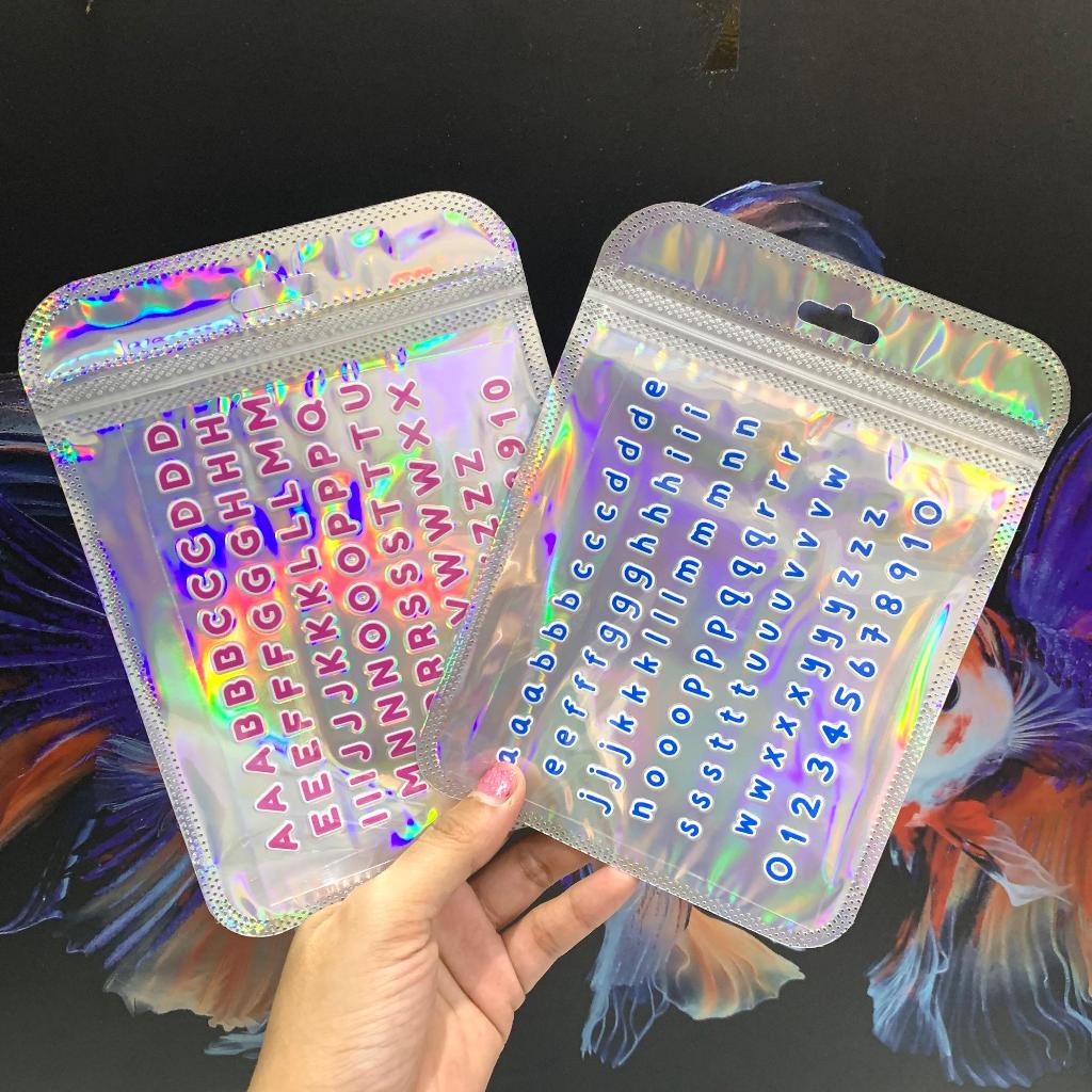 

[Huruf] Sticker Jelly Huruf Motif DIY Dekorasi Botol Kotak Makan Casing Kotak Laptop Peralatan Sekolah dll Stiker Tempelan Lucu Evermine