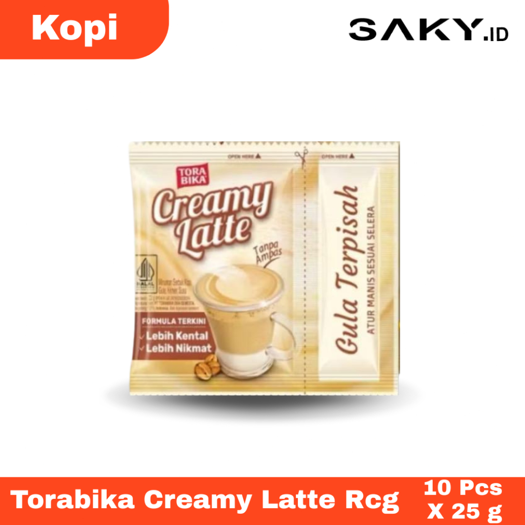 

Torabika Creamy Latte 1 Renceng 10 Pcs