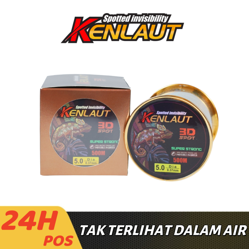 Senar Pancing 500m Nylon Speckle Premium Bunglon Fishing Line