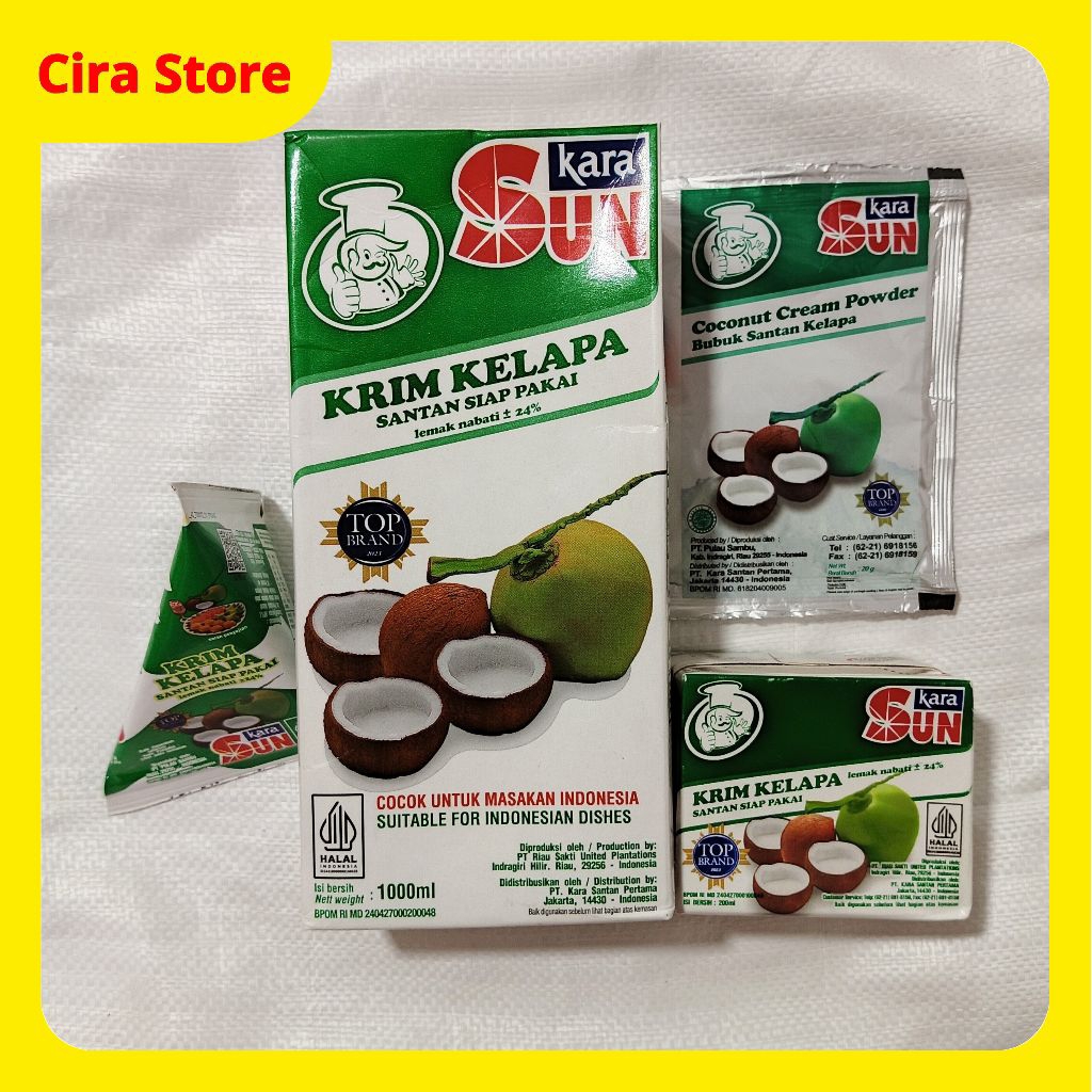 

Santan Sun Kara Krim Kelapa