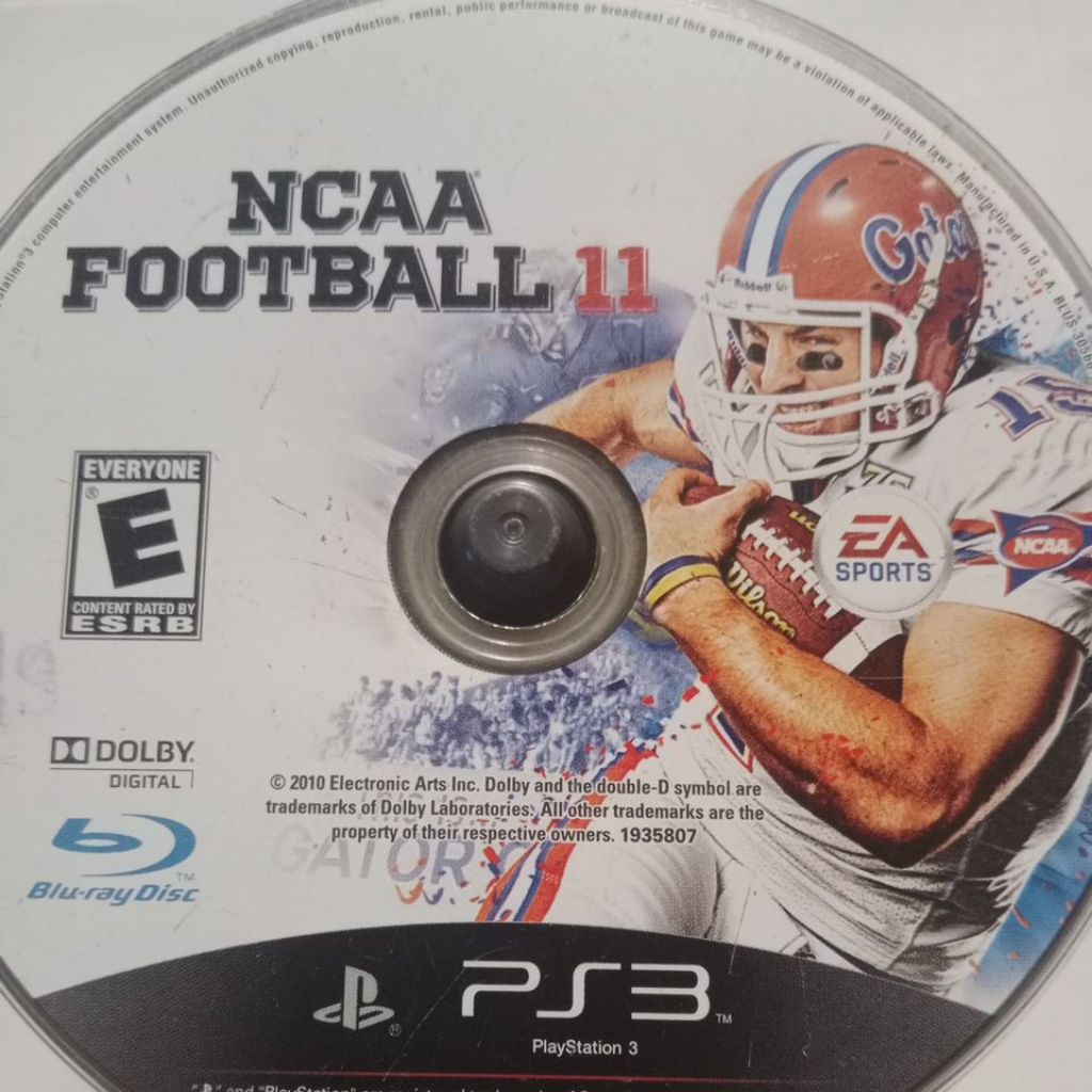 KASET PS3 NCAA FOOTBALL SECOND