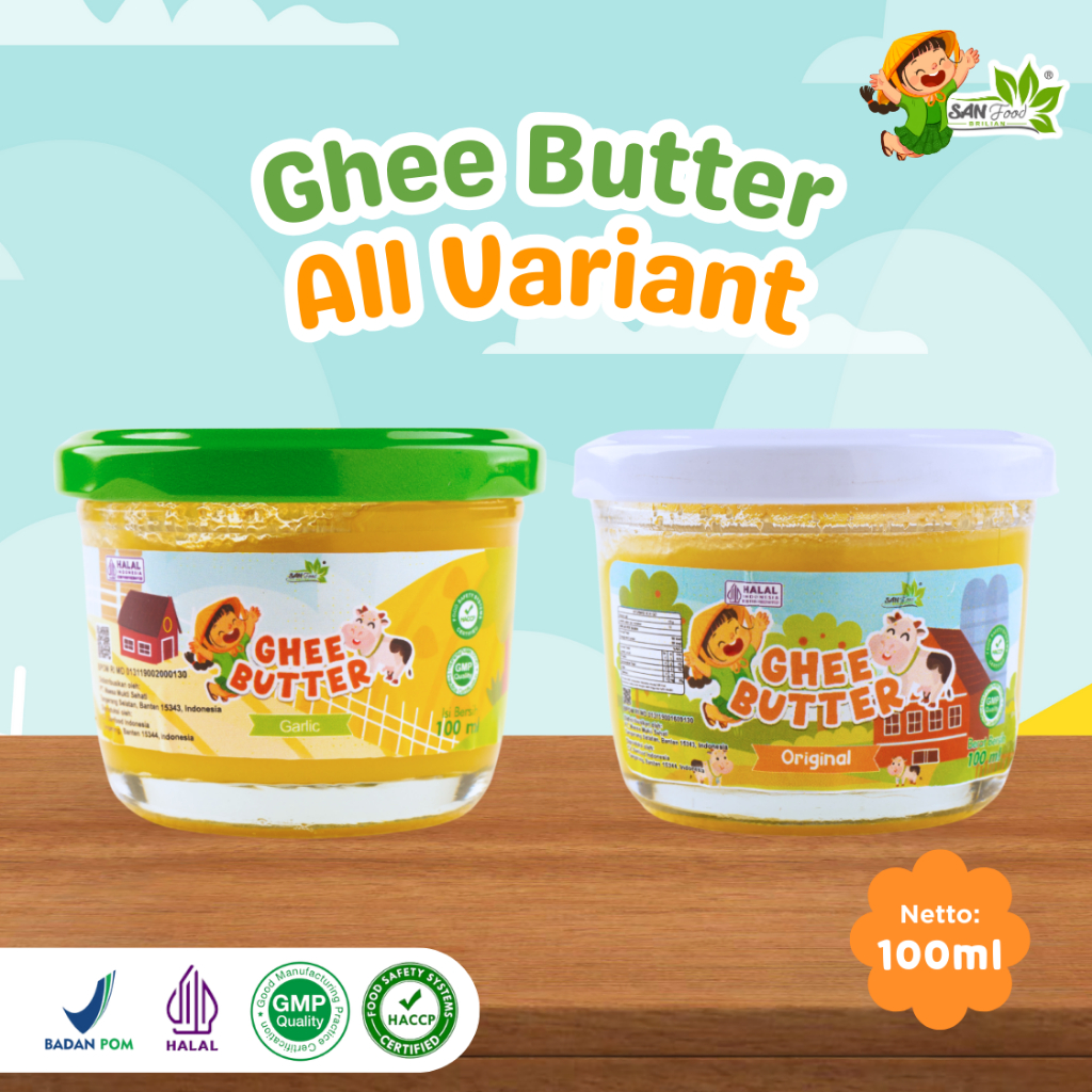 

SANFOOD BRILIAN Ghee Butter - 100 ML