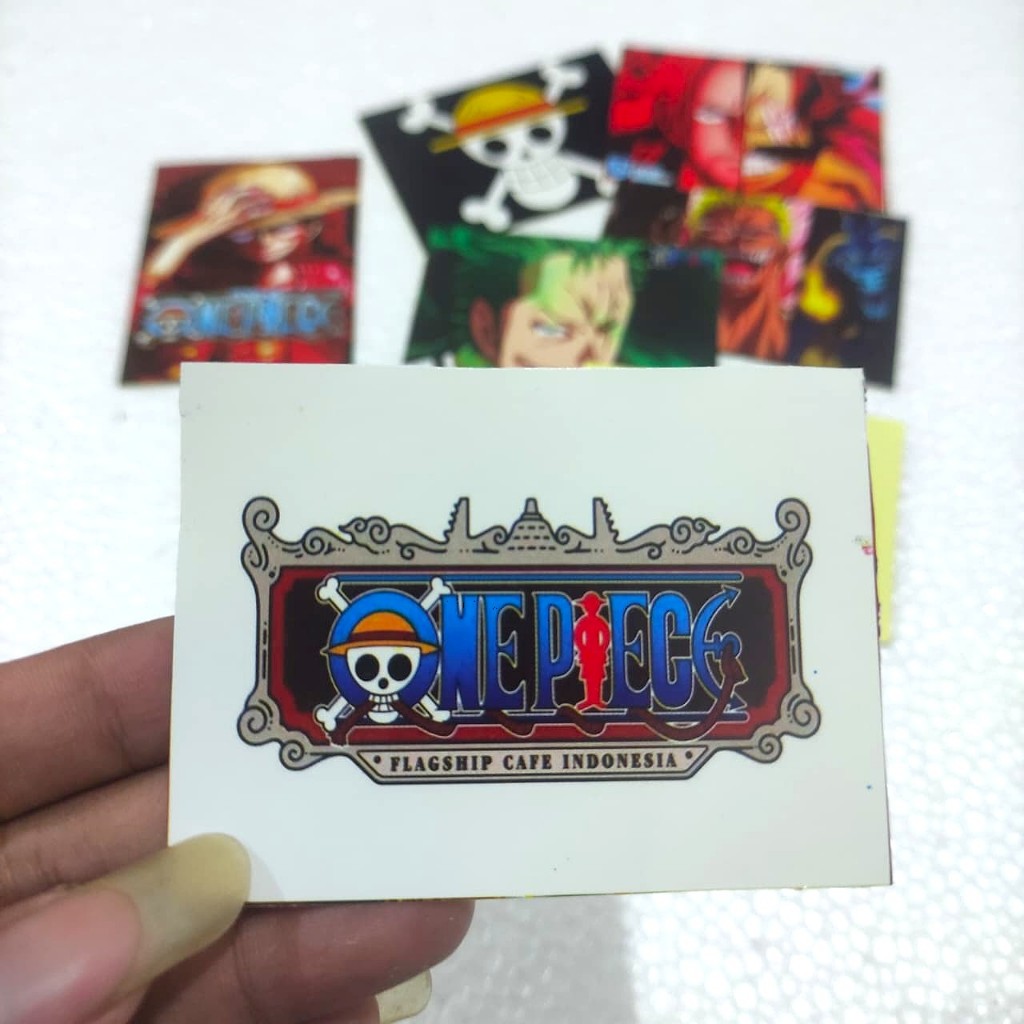 

sticker one piece isi 20pc / stiker murah OnePiece