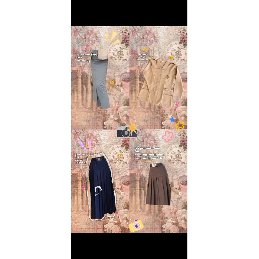 PRELOVED BAJU SERAGAM