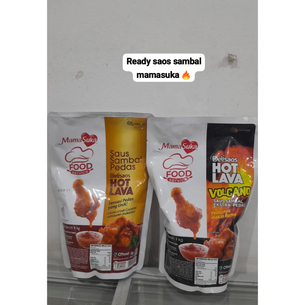

Saos sambal Mamasuka Pouch 1kg