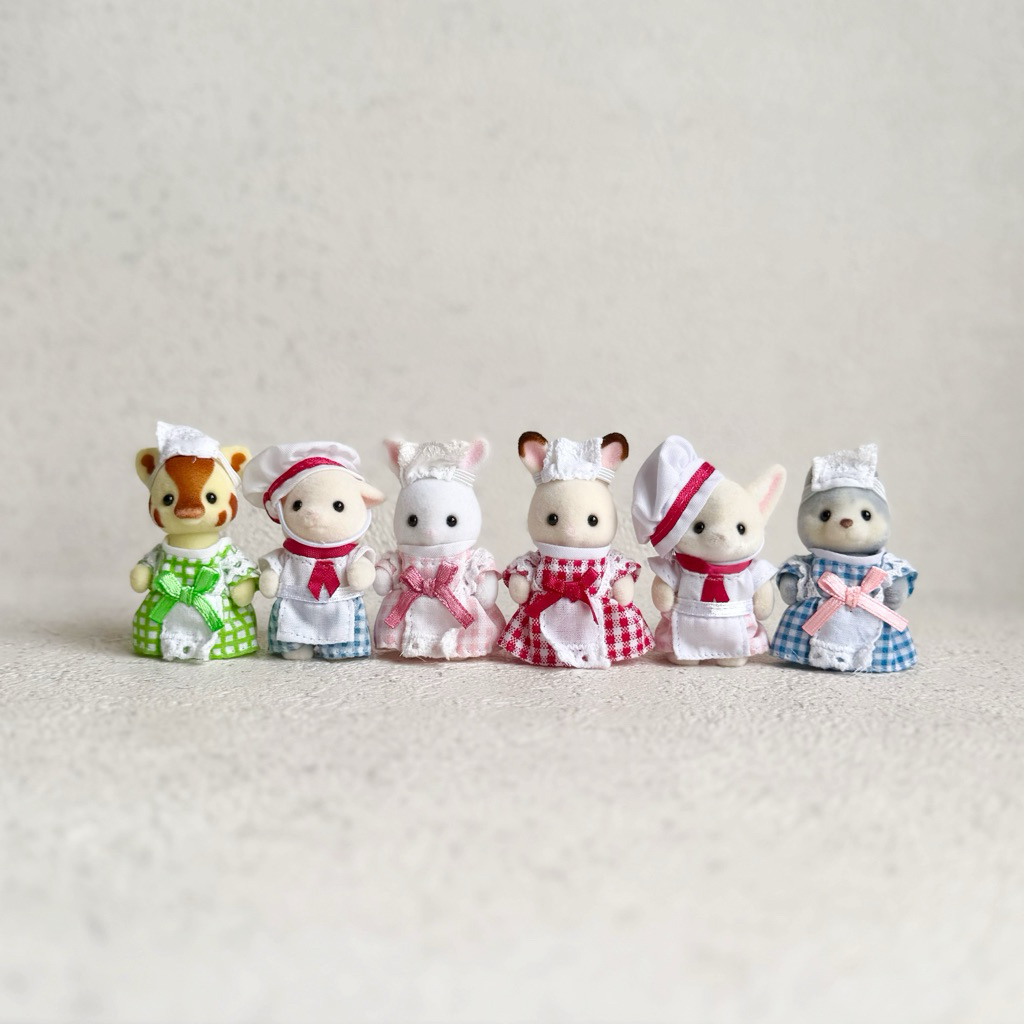 [4] Sylvanian Families Baby — Ready Stock tags flora ciel brown rabbit poodle unicorn fairy fashion 