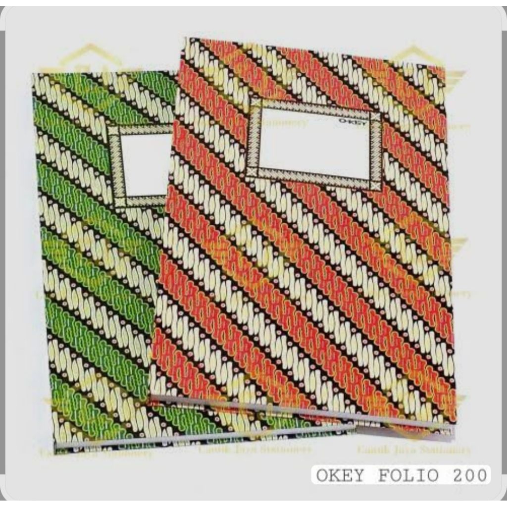 

BUKU FOLIO ISI 100 DAN ISI 200 OKEY